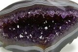 Sparkly Purple Amethyst Geode - Uruguay #378223-1
